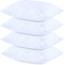 Niagara Sleep Solution Frottee-Kissenschoner, 4er-Pack, Kingsize-Bett (Bambus, Standard)