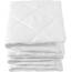 Niagara Sleep Solution Frottee-Kissenschoner, 4er-Pack, Kingsize-Bett (Bambus, Standard)