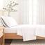 Great Bay Home Bettlaken aus 100% türkischer Baumwolle, extra weich, warm, gemütlich, schwer, luxuriöse Winter-Bettlaken mit tiefen Taschen, einfarbig, Kingsize, Winterweiß