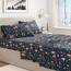 Great Bay Home Flanell-Bettwäsche-Set für Doppelbett, 100 % türkische Baumwolle, doppelt gebürstet, Weihnachtsmotiv, 3-teiliges Bettwäsche-Set, einlaufvorbehandelt, fusselfrei (Doppelbett,
