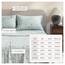 Great Bay Home Flanell-Bettwäsche-Set für Doppelbett, 100 % türkische Baumwolle, doppelt gebürstet, Winter-Bettwäsche-Set, ultraweich, gemütlich, 3-teilig, rustikales Bettwäsche-Set (Snowy Botanical)