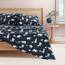 Great Bay Home Flanell-Bettwäsche-Set aus 100% türkischer Baumwolle, Tiefe Taschen, weiche Bettlaken, warme, Anti-Pilling-Flanell-Bettlaken (Twin, Navy Polar Bears)