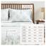 Great Bay Home Flanell-Bettwäsche-Set, volle Größe, 100% türkische Baumwolle, doppelt gebürstet, Bedruckt, ultraweich, gemütlich, 4-teiliges Bettwäsche-Set (Schneeflocke, Schlichtes Weiß)