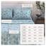 Great Bay Home 100% türkische Baumwolle California King Holiday Flanell-Bettlaken-Set,Tiefe Tasche Spannbetttuch,Anti-Pilling-Flanell-Bettlaken (Kalking, Blaue Schneeflocke)