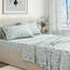 Great Bay Home Flanell-Bettwäsche-Set für Doppelbett, 100 % türkische Baumwolle, doppelt gebürstet, Winter-Bettwäsche-Set, ultraweich, gemütlich, 3-teilig, rustikales Bettwäsche-Set (Snowy Botanical)