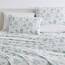 Great Bay Home Flanell-Bettwäsche-Set, Queensize-Größe, 100 % türkische Baumwolle, doppelt gebürstet, Lodge-bedruckt, ultraweich, 4-teiliges Bettwäsche-Set (Wild Acres – Salbei)