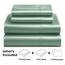 Satin Sheets Queen [4-teilig, Champagnergrün] Luxuriöses seidiges Hotel-Bettwäsche-Set, extra weiches 1800 Mikrofaser, knitterfrei, farbecht, schmutzabweisend, tiefes Spannbetttuch, Bettlaken