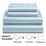 Satin Sheets King [4-teilig, SkyBlue] Luxuriöses seidiges Hotel-Bettwäsche-Set, extra weiches 1800 Mikrofaser, knitterfrei, farbecht, schmutzabweisend, tiefes Spannbetttuch, Bettlaken, Kissenbezüge