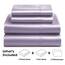Satin Sheets Queen [4-teilig, Lavendel], luxuriöses seidiges Hotel-Bettwäsche-Set, extra weiches 1800 Mikrofaser, knitterfrei, farbecht, schmutzabweisend, tiefes Spannbetttuch, Bettlaken, Kissenbezüge