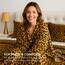 Satin Sheets California King [4-teilig, Goldener Leopardenmuster] luxuriöses seidiges Bettlaken-Set, extra weiches 1800 Mikrofaser, knitterfrei, farbecht, schmutzabweisend – tiefes Spannbetttuch