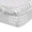 Pure Bedding Satin-Bettlaken für King-Size-Bett [4-teilig, weiß] luxuriös, schmutzabweisend – Spannbettlaken mit tiefen Taschen, Bettlaken und Kissenbezügen