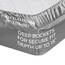 Satin-Bettlaken, California King [4-teilig, Silber] Luxuriös, seidig, Bettlaken-Set, extra weich, 1800 Mikrofaser, knitterfrei, farbecht, schmutzabweisend, tiefes Spannbetttuch, Bettlaken, Kissenbezug