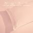 Elegant Comfort Luxus-Bettwäsche-Set, 4-teilig, 1500, hochwertige Mikrofaser, Rundumgummi, 45,7 - 61 cm tiefes Spannbetttuch, extra tiefe Bettlaken, Queensize, Blush Pink