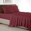 Elegant Comfort Luxuriöses 4-teiliges Bettlaken-Set – Luxus-Bettwäsche 1500 Premium-Hotelqualität, Mikrofaser, knitterfrei, kühl und atmungsaktiv, einfache elastische Passform, California King,