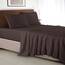 Elegant Comfort Luxuriöses 3-teiliges Bettwäsche-Set – luxuriöse Bettwäsche mit 1500 Fadenzahl, ägyptische Qualität Modern Full braun