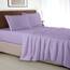 Elegant Comfort Luxuriöses 3-teiliges Bettwäsche-Set – luxuriöse Bettwäsche mit 1500 Fadenzahl, ägyptische Qualität Traditionell Full violett