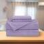 Elegant Comfort Luxuriöses 3-teiliges Bettwäsche-Set – luxuriöse Bettwäsche mit 1500 Fadenzahl, ägyptische Qualität Traditionell Full violett
