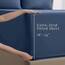 Hearth & Harbor 4 Piece Bed Sheet Set Extra Deep Pocket, Fits Mattress from 18-24 inces Depth, Twin, Navy Blue