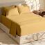 Hearth & Harbor 6 Piece Bed Sheet Set Extra Deep Pocket, Fits Mattress from 18-24 inces Depth, Queen, Camel