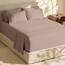 Hearth & Harbor 6 Piece Bed Sheet Set Extra Deep Pocket, Fits Mattress from 18-24 inces Depth, Split King, Taupe