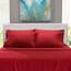 Hearth & Harbor 6 Piece Bed Sheet Set Extra Deep Pocket, Fits Mattress from 18-24 inces Depth, King, Burgundy