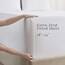 Hearth & Harbor 6 Piece Bed Sheet Set Extra Deep Pocket, Fits Mattress from 18-24 inces Depth, Split King, White