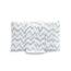 Elegant Comfort Luxuriöses, ultraweiches 2-teiliges Kissenbezug-Set, 1500 Premium-Mikrofaser in Hotelqualität, doppelt gebürstet, knitterfrei, Standard/Queen, Chevron-Muster, Grau