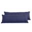 Evolive Ultraweiche Mikrofaserkissenbezüge (Marineblau, 53,3 x 137,2 cm) 2 Stück