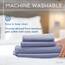 Hotel Sheets Direct 4-teiliges Bettwäsche-Set California King Size, 100 % Viskose aus Bambus, mit 2 Kissenbezügen, kühlend und atmungsaktiv, Luxus-Bettwäsche, feuchtigkeitsableitend und seidig weich,