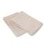 Elegant Comfort Luxuriöses, ultraweiches 2-teiliges Kissenbezug-Set, 1500 Premium-Mikrofaser in Hotelqualität, doppelt gebürstet, knitterfrei, Standard/Queen, Creme/Hellbraun