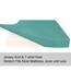 N&Y HOME Weiches Stretch-Spannbetttuch für Doppelbetten – 4-Wege-Stretch-Jersey-Strick, rutschfest & eng anliegende Passform für Matratzen (tief: 12.7 cm - 40.6 cm) – Aqua, Twin