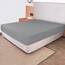 JackFum King Size Fitted Sheet Only - 4-Way Stretch Knit, Snug Fit, Wrinkle Free & Stay in Place, No More Slipping Off for Mattress, Soft & Comfortable - Light Gray, King