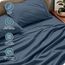 Bare Home Queensize-Bettlaken-Set, luxuriös, ultraweiche Mikrofaser, für Queen-Size-Bett, doppelt gebürstet, tiefe Taschen, einfache Passform, 4-teiliges Set, Bettlaken und Kissenbezüge (Queen, Bering