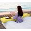Utopia Bedding Premium 100% wasserdichter Kissenschutz mit Reißverschluss, Queen-Size-Größe (2er-Set), Bettwanzen- und staubmilbendicht, mit Reißverschluss, Gelb