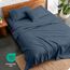 Bare Home Queensize-Bettlaken-Set, luxuriös, ultraweiche Mikrofaser, für Queen-Size-Bett, doppelt gebürstet, tiefe Taschen, einfache Passform, 4-teiliges Set, Bettlaken und Kissenbezüge (Queen, Bering