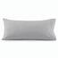 Elegant Comfort Luxuriöser, ultraweicher 1-teiliger Körperkissenbezug, 1500 Premium-Mikrofaser in Hotelqualität, doppelt gebürstet, knitterfrei, Größe Körperkissenbezug, Silber