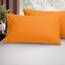Elegant Comfort Doppelbürste, 100% hypoallergen, knitterfest Traditionell Standard/Queen Size Orange