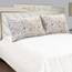 Elegant Comfort Luxuriöses, ultraweiches 2-teiliges Kissenbezug-Set, 1500 Premium-Mikrofaser in Hotelqualität, doppelt gebürstet, knitterfrei, Standard/Queen, Paisley-Muster, Taupe