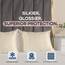 Shop Bedding Luxus Satin Kissenbezug für Haar-Satin Euro Kopfkissenbezug mit Reißverschluss, Blissford KÖNIG (2-Pack) Champagner