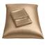 BLISSFORD Satin-Kissenbezug mit Reißverschluss, für Haar- und Hautpflege, fühlt Sich weich und kühl an wie EIN Seidenkissenbezug, beigefarbener Satin-Kissenbezug, 2er-Pack, Seidenkissenbezug