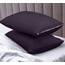 Utopia Bedding Wasserdichter Kissenschutz mit Reißverschluss (2 Stück) Queen Purple - Bettwanzensicher Kissenbezug 50,8 x 71,1 cm