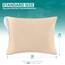 Utopia Bedding Premium 100% wasserdichter Kissenschutz mit Reißverschluss, Standardgröße (2er-Set), Bettwanzen- und milbendicht, mit Reißverschluss, Beige