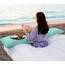 Utopia Bedding Premium 100% wasserdichter Kissenschutz mit Reißverschluss, Queen-Size-Größe (2er-Set), Bettwanzen- und staubmilbendicht, mit Reißverschluss, Kissenbezüge, Spa-Blau