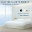 Hotel Sheets Direct 100 % Viskose aus Bambus-Bettlaken Twin XL – kühlende Luxus-Bettlaken mit tiefer Tasche – seidig weich – Marineblau