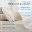 Hotel Sheets Direct 4-teiliges Bettwäsche-Set für King-Size-Bett, 100 % Viskose aus Bambus, mit 2 Kissenbezügen, kühlend und atmungsaktiv, Luxus-Bettwäsche, feuchtigkeitsableitend und seidig weich