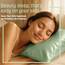 SHOPBEDDING Shop Bedding Luxus Satin Kissenbezug für Haar-Satin Euro Kopfkissenbezug mit Reißverschluss, Blissford Königin (2-Pack) Salbei