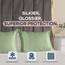 SHOPBEDDING Shop Bedding Luxus Satin Kissenbezug für Haar-Satin Euro Kopfkissenbezug mit Reißverschluss, Blissford Königin (2-Pack) Salbei