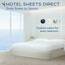 Hotel Sheets Direct 3-teiliges Bettwäsche-Set für Doppelbett, 100 % Viskose aus Bambus, kühlend und atmungsaktiv, Luxus-Bettwäsche, feuchtigkeitsableitend, seidig weiche Textur, Marineblau