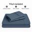 Bare Home Bettwäsche-Set für Doppelbett, 1800, ultraweiche Mikrofaser, für Doppelbett, hydrogebürstet, tiefe Tasche, 4-teiliges Set, Spannbetttuch, Bettlaken und 2 Kissenbezüge, Bettlaken (Doppelbett,