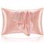 BEDELITE Satin-Kissenbezug für Haar und Haut, super weich und kühlend, ähnlich wie Seidenkissenbezüge, 2er-Pack, mit Hotelverschluss, Geschenk für Damen und Herren (50,8 x 66 cm Standardgröße, Koralle